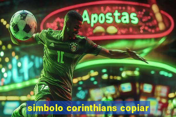 simbolo corinthians copiar